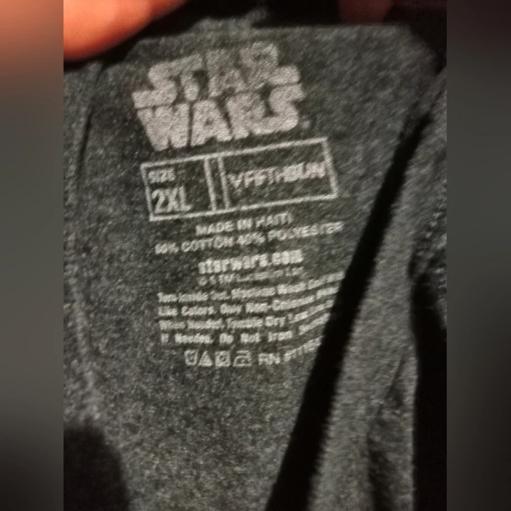 2/$10 Starry Night Stormtrooper Star Wars Graphic Tee 2XL_4